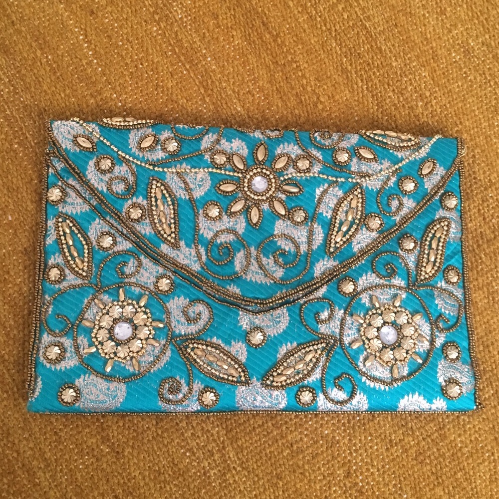 Beaded Clutch